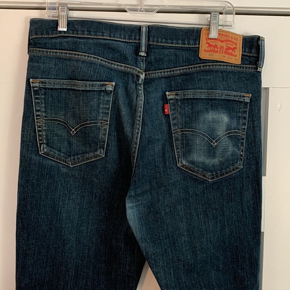 Levi’s 541 Darker Denim Jean 35”x36” Needs Repair - Picture 5 of 8